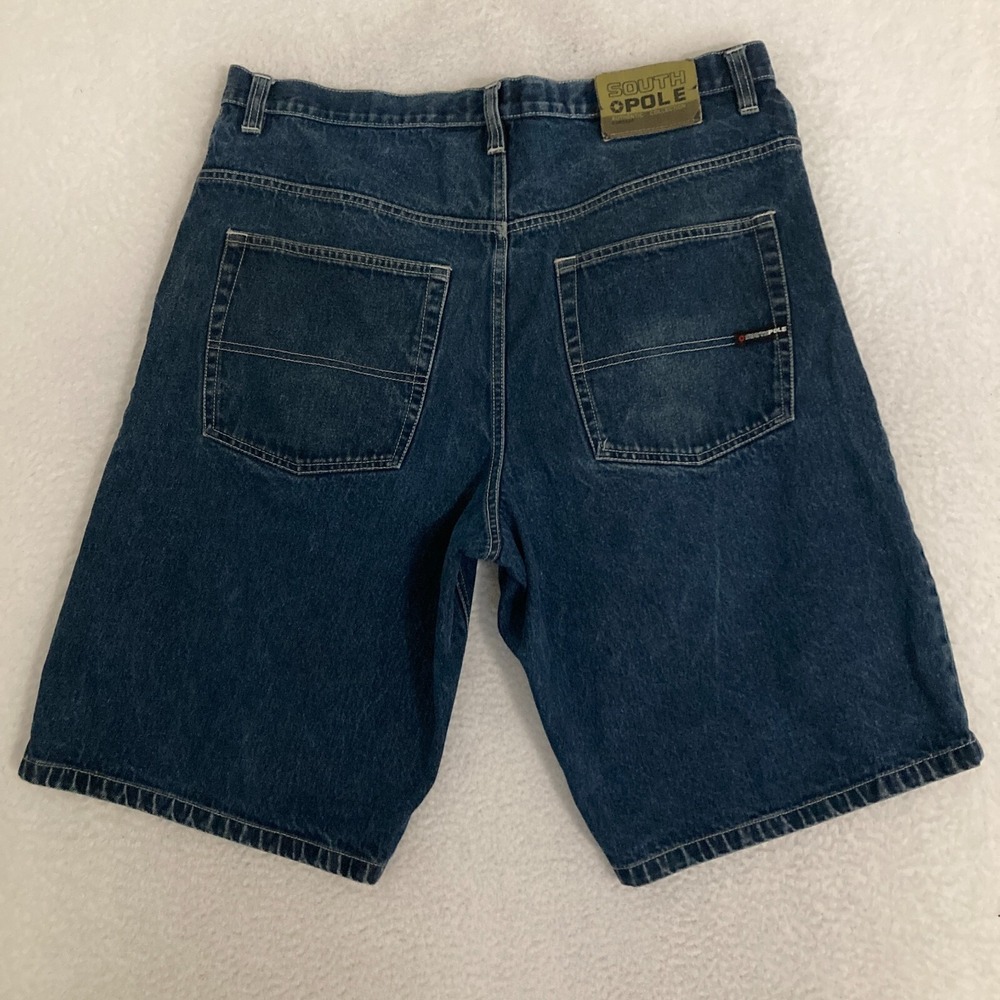 Vtg Southpole Denim Jorts Shorts Mens‎ Size 40 Baggy Skater Hip Hop Street Y2K